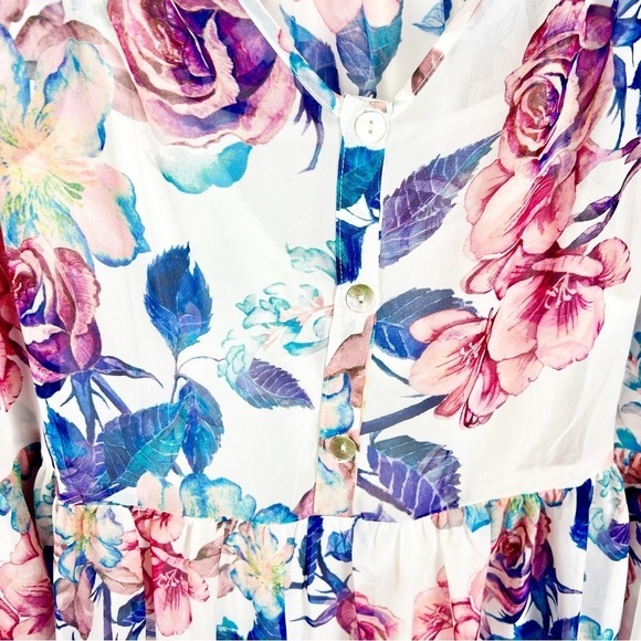 Show Me Your Mumu Sienna Swing Tunic Dress in Rosalita size M - Picture 4 of 9